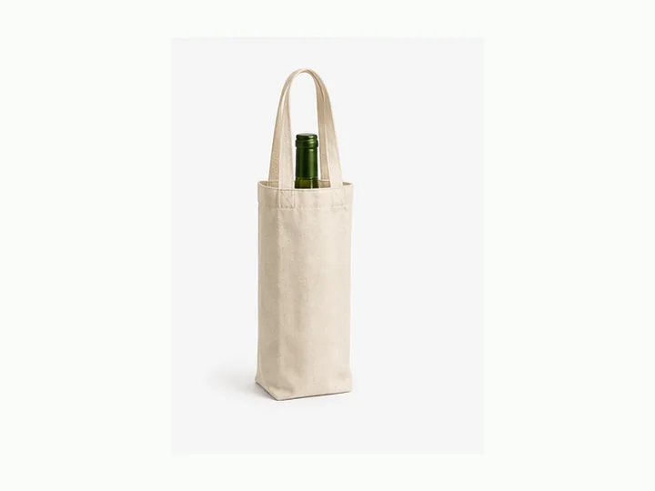 Canvas Wine Bottle Bag product image